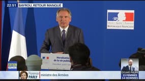 Bayrou, le retour manqué