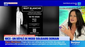 "Nuit Blanche": un défilé de mode solidaire organisé à Nice
