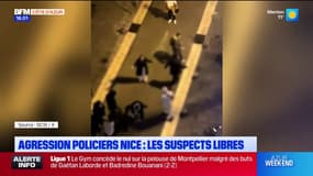 Policiers agressés à Nice: les suspects comparaissent libres ce mardi