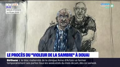 Douai: le procès du "violeur de la Sambre" s'est ouvert