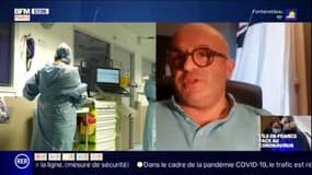 "J'ai passé une saison en enfer", témoigne Benjamin Amar, porte-parole de la CGT dans le Val-de-Marne, qui a passé onze jours en réanimation après avoir été contaminé par le covid-19