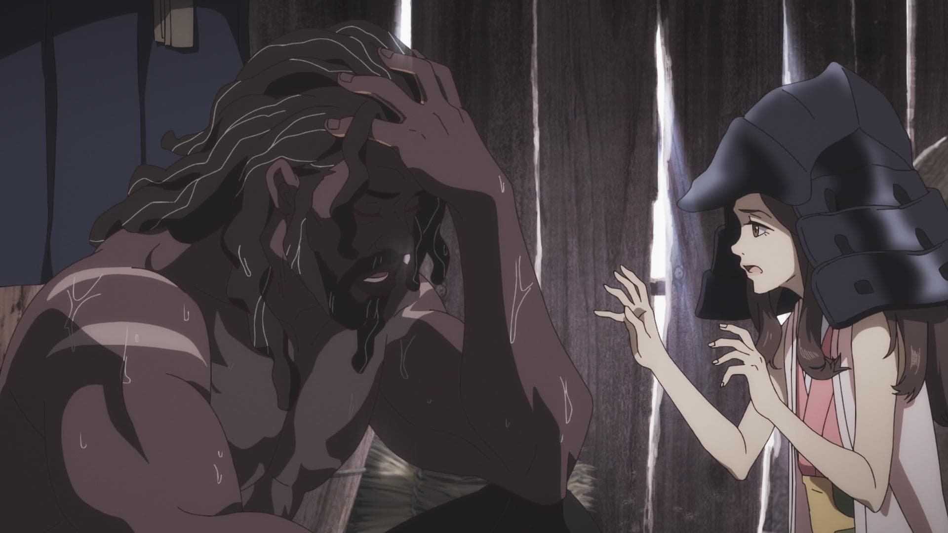 Une image de "Yasuke", une mini-série animée sur le premier samouraï de l'histoire