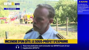 Incendie mortel d'un gîte: "Les services de l'État avaient inspecté le site il y a 3 ans pour l'accueil de personnes handicapées", indique le sous-préfet de Charente