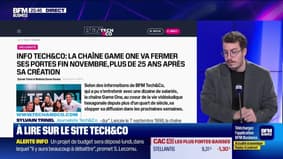 À lire sur le site Tech&Co : InfoTech&Co, la chaîne Game One va fermer ses portes fin novembre, plus de 25 ans après sa création, par Sylvain Trinel - 08/10