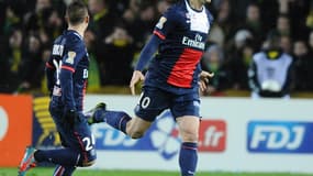 Marco Verratti et Zlatan Ibrahimovic