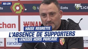 Reims-Lens : Haise regrette l'absence des supporters lensois hors parcage