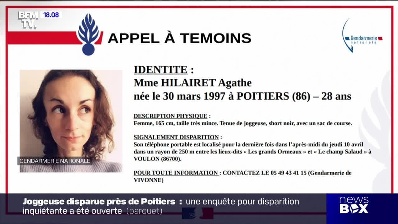 Disparition d'Agathe, joggeuse de 28 ans : la zone de recherches se ...