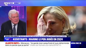 Soupçons d'emplois fictifs du RN au Parlement européen: "Nous n'avons rien à cacher, il n'y a pas un centime d'enrichissement personnel", affirme Bruno Gollnisch (ex-eurodéputé RN mis en cause)