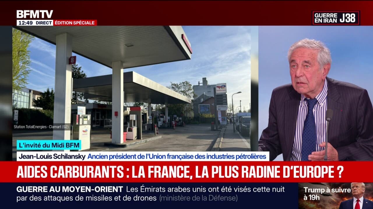 Carburant: "Le gouvernement ne veut pas toucher aux taxes parce qu'il n'en a pas les moyens", affirme Jean-Louis Schilansky, ancien président de l'Ufip