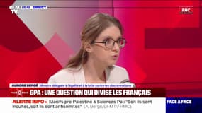 "Tout ne se règle pas par contrat": Aurore Bergé maintient qu'elle reste "farouchement opposée" à la GPA