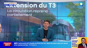 Marseille/Extension du T3 : la circulation reprend partiellement