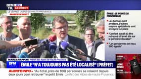 Disparition d'Émile: La famille est "effondrée", indique le préfet des Alpes-de-Haute-Provence