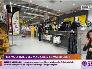Les vols dans les magasins se multiplient