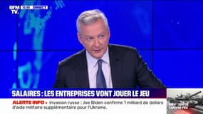 Bruno Le Maire: "C'est le combat le plus important. C'est celui qui touche le plus nos compatriotes dans leur vie quotidienne"