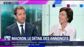 Interview d'Emmanuel Macron: "Il n'a pas était dans l'esquive, il a assumé", Christophe Castaner