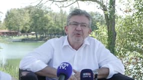 Jean-Luc Mélenchon s'est exprimé sur les propos d'Emmanuel Macron ce mardi 24 août 2022.