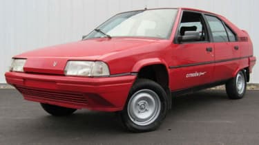 Cette BX espagnole de 1991 circule dans l'Etat américain du Maine. Elle est à vendre pour 9500 dollars.