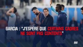 Garcia : "J'espère que certains cadres ne sont pas contents"