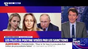 Pourquoi les filles de Poutine sont-elles visées par les sanctions ? BFMTV répond à vos questions