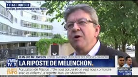 Violences du 1er-mai: "La violence verbale, elle est du côté de l'arrogance des maîtres", réagit Mélenchon