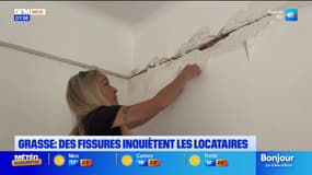 Grasse: les habitants inquiétés par les fissures dans leur logement