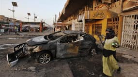 Sur les lieux d'un attentat à la voiture piégée, à Bagdad, en septembre dernier. Le nombre d'attentats terroristes commis chaque année a quadruplé depuis le 11 septembre 2001 et ce sont l'Irak, l'Afghanistan et le Pakistan qui payent le plus lourd tribut,