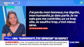 Suspect dans l'affaire Lina: un expert psychiatre avait noté sa "dangerosité" et son état "extrêmement dépressif" en juin