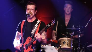 Les Eagles of Death Metal en concert à Los Angeles en octobre 2015