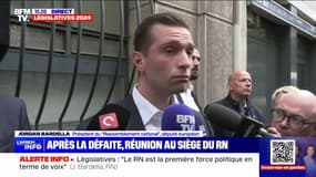 "Il y a des efforts à faire sur le choix d'un certain nombre de candidats", reconnaît Jordan Bardella