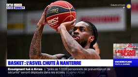 Basket: l'Asvel chute à Nanterre
