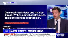 Hausse d'impôts : censure du RN ? - 17/09