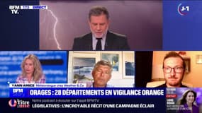 Story 1 : Orages, 28 départements en vigilance orange - 29/06