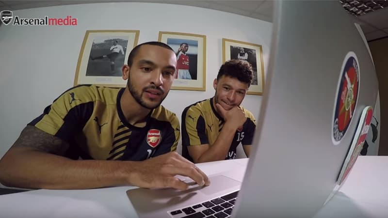 Theo Walcott et Alex Oxlade-Chamberlain