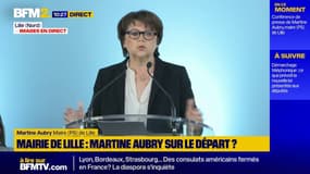 Ukraine: "Il faut mettre en place une défense européenne", déclare Martine Aubry
