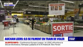 Nord: six jeunes interpellés après s'être filmés en train de voler dans le Auchan de Leers