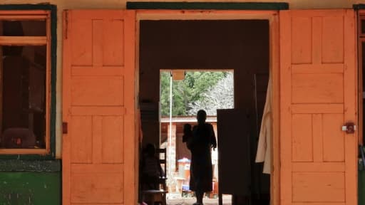 Un hôpital de Médecins sans frontières à Bangassou, le 26 mai 2017