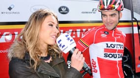 Marion Rousse et Tony Gallopin en 2016.