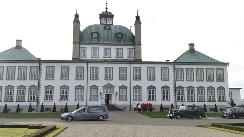Le palais d'Amalienborg, la résidence d’hiver de la famille royale de Danemark.