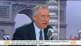 François Bayrou face à Jean-Jacques Bourdin en direct