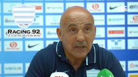 Racing 92 : "La déception est grande", admet Laurent Travers