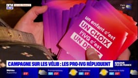 Paris: #NousToutes réplique avec une campagne d'affichage pro-IVG sur les Vélib'