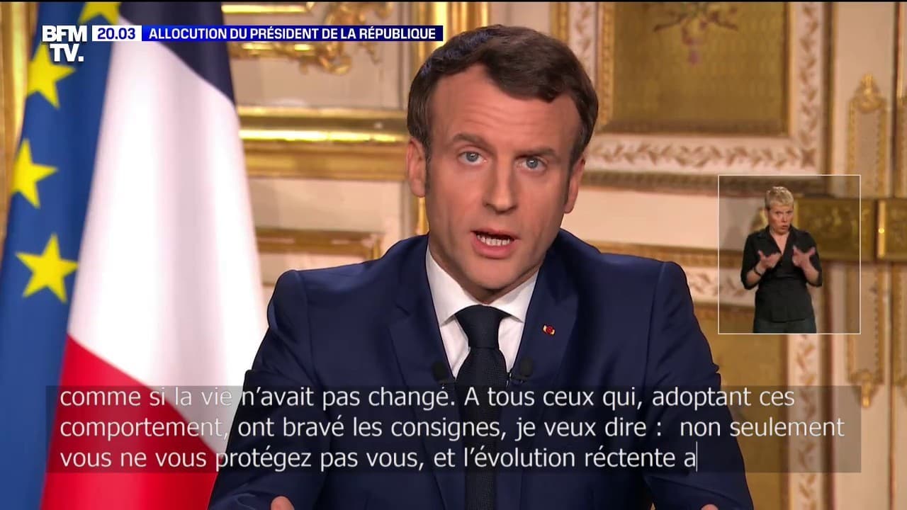 Emmanuel Macron: "même Si Vous Ne Présentez Aucun Symptômes, Vous ...