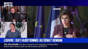 Braquage au musée du Louvre: la ministre de la Culture Rachida Dati auditionnée au Sénat ce mardi