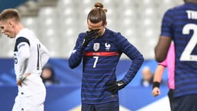 Antoine Griezmann lors de France-Finlande, au Stade de France (Sanit-Denis) le 11 novembre 2020