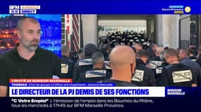 Marseille: Thomas chef de groupe à l'OFAST réagit au limogeage du directeur de la PJ