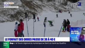 Orres: le forfait de ski passe de 38 à 40 euros