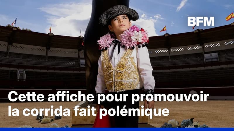 En Nouvelle Aquitaine, une affiche pour promouvoir la corrida mettant en scène une petite fille fait polémique