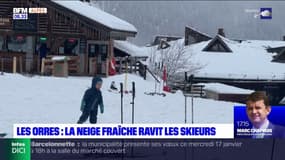 Hautes-Alpes: la neige fraîche ravit les skieurs