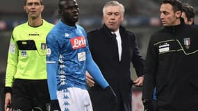 Koulibaly et Ancelotti