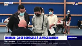 Hautes-Alpes: ruée sur la vaccination à Embrun